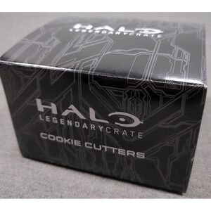 Halo Cookie Cutters 4-piece Set HALO Loot Crate EXCLUSIVE White